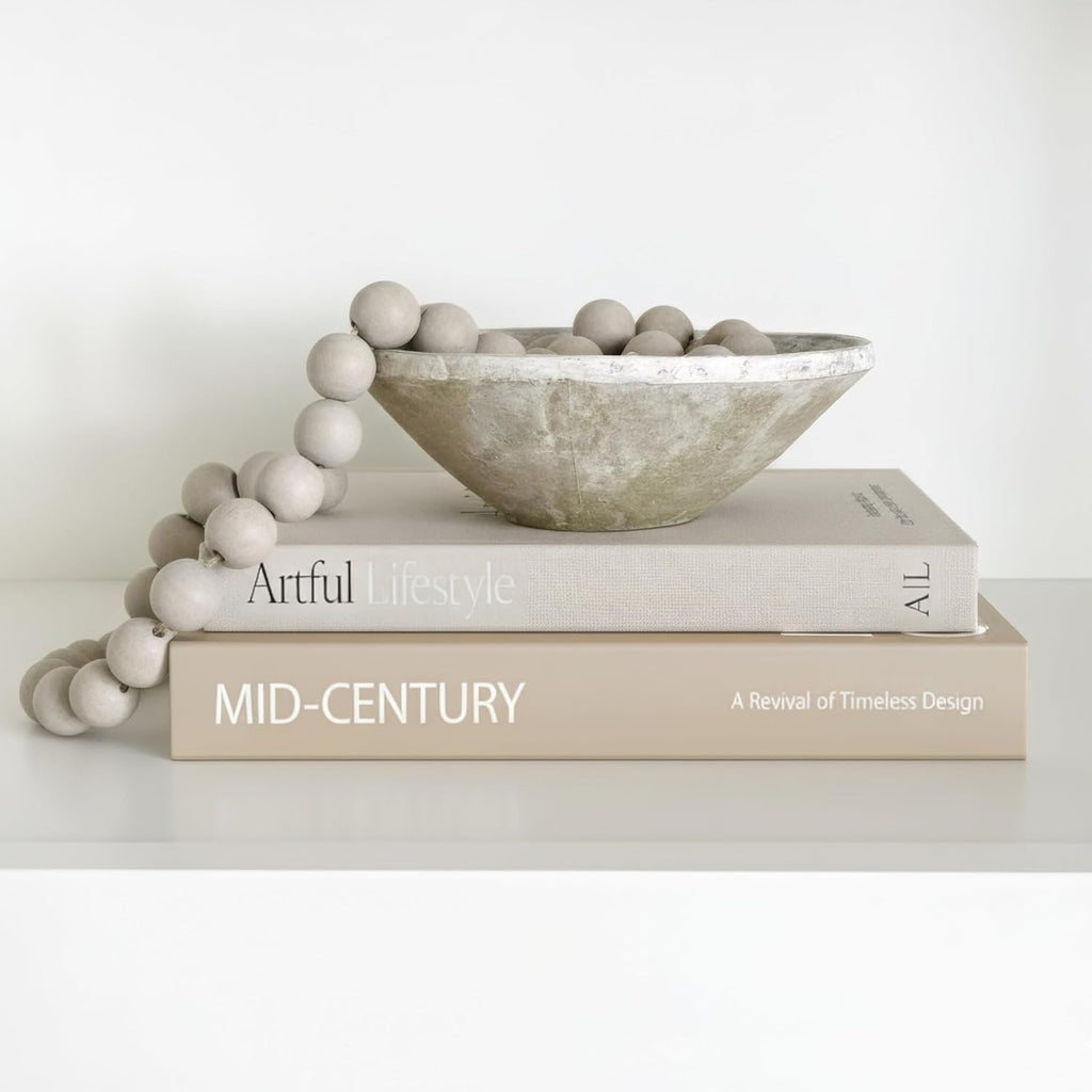 Set of 2 Decorative Coffee Table Books – Modern Faux Books with Hidden Storage for Home Décor, Shelves & Tabletops