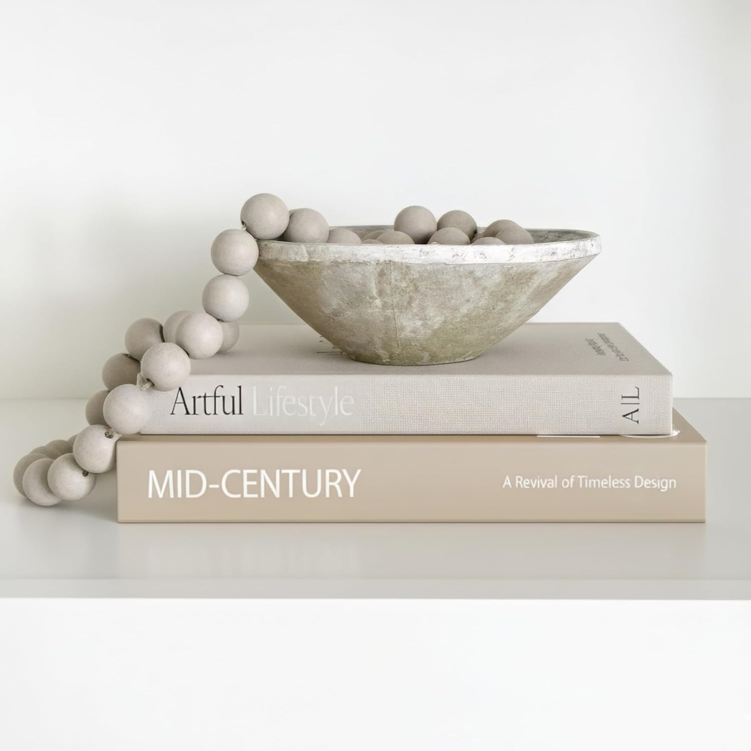 Set of 2 Decorative Coffee Table Books – Modern Faux Books with Hidden Storage for Home Décor, Shelves & Tabletops